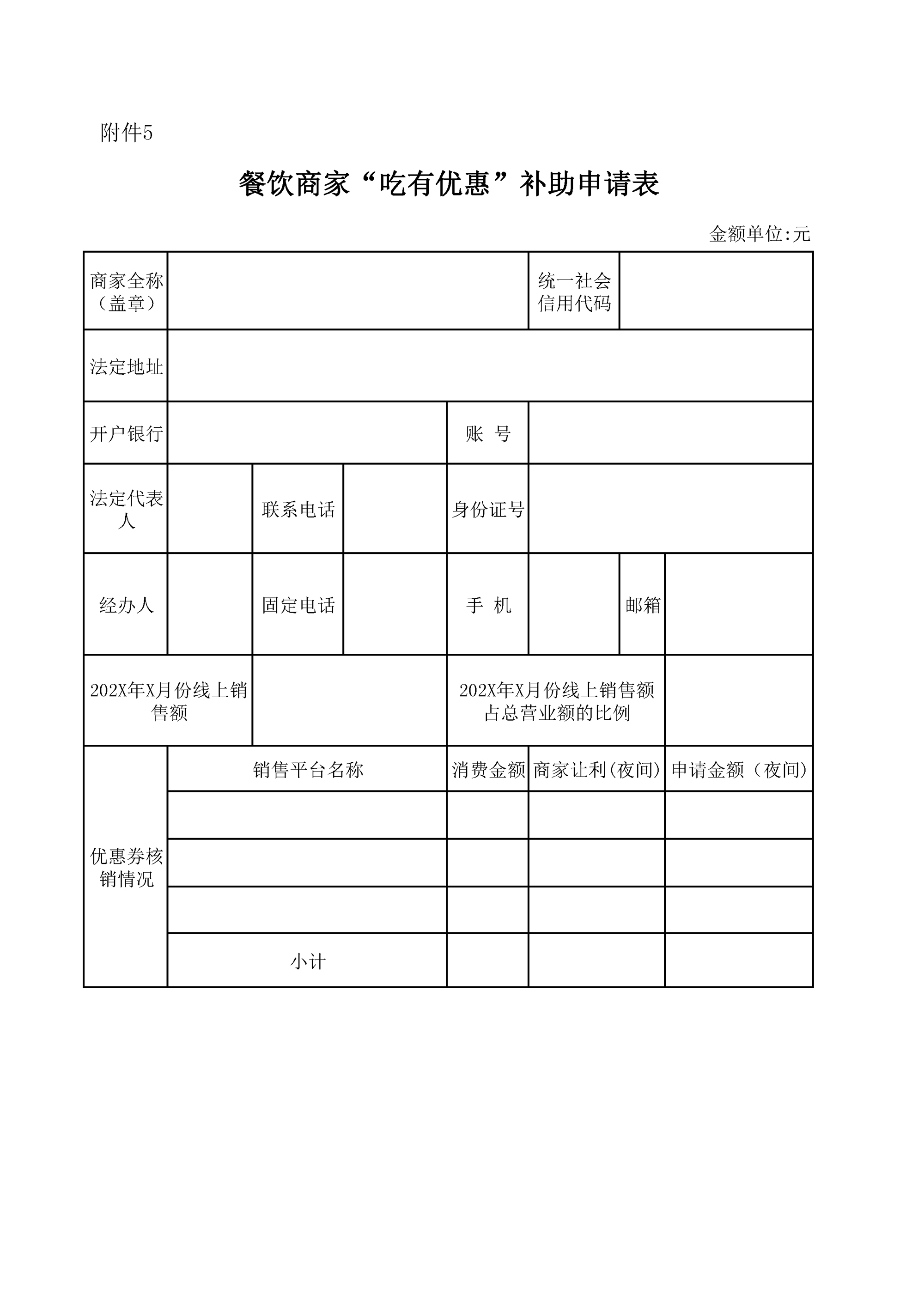 附件5：餐饮商家“吃有优惠”补助申请表.jpg